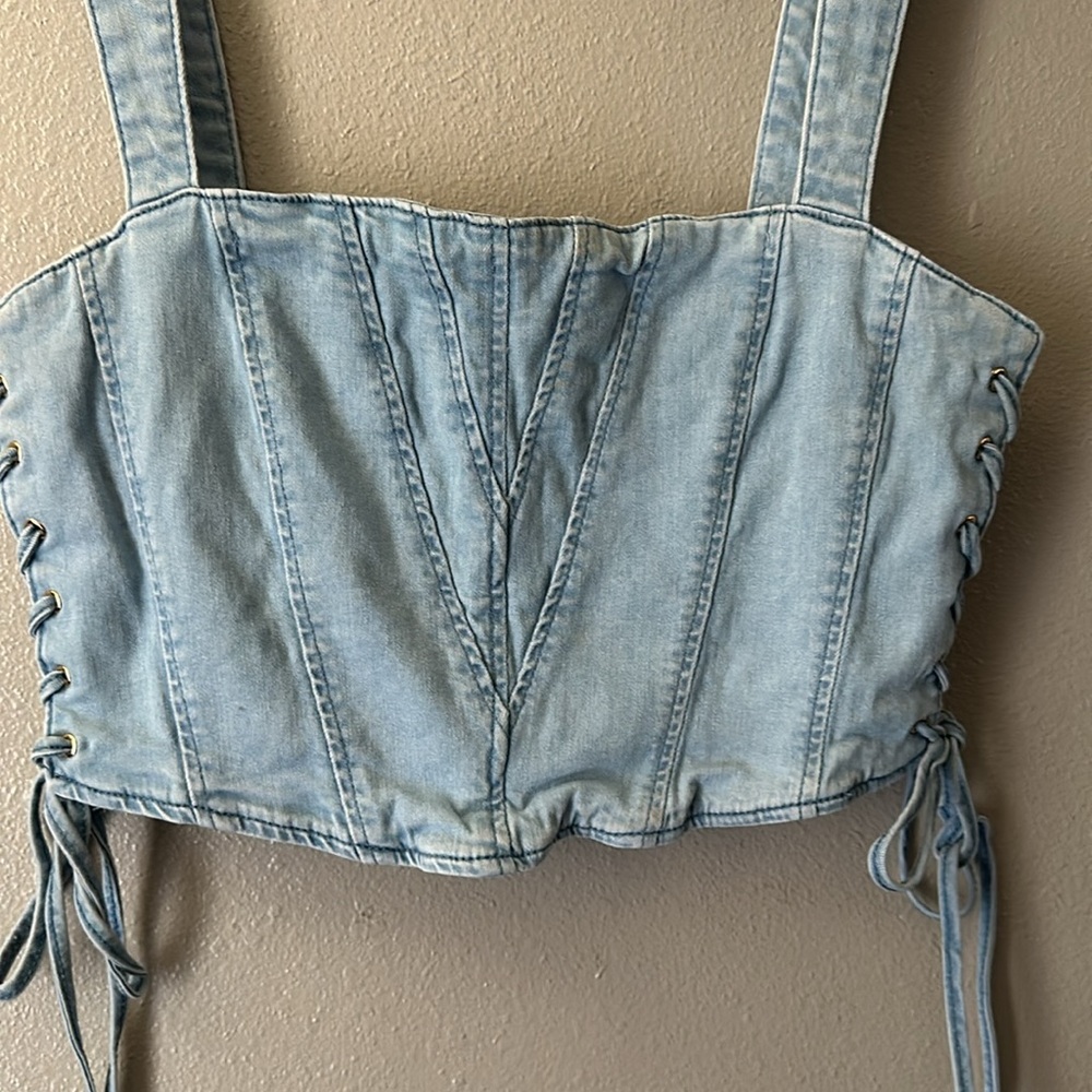 Denim top - Picture 2 of 5